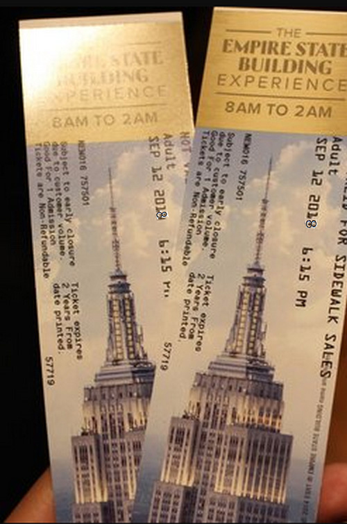 empire state building tickets price